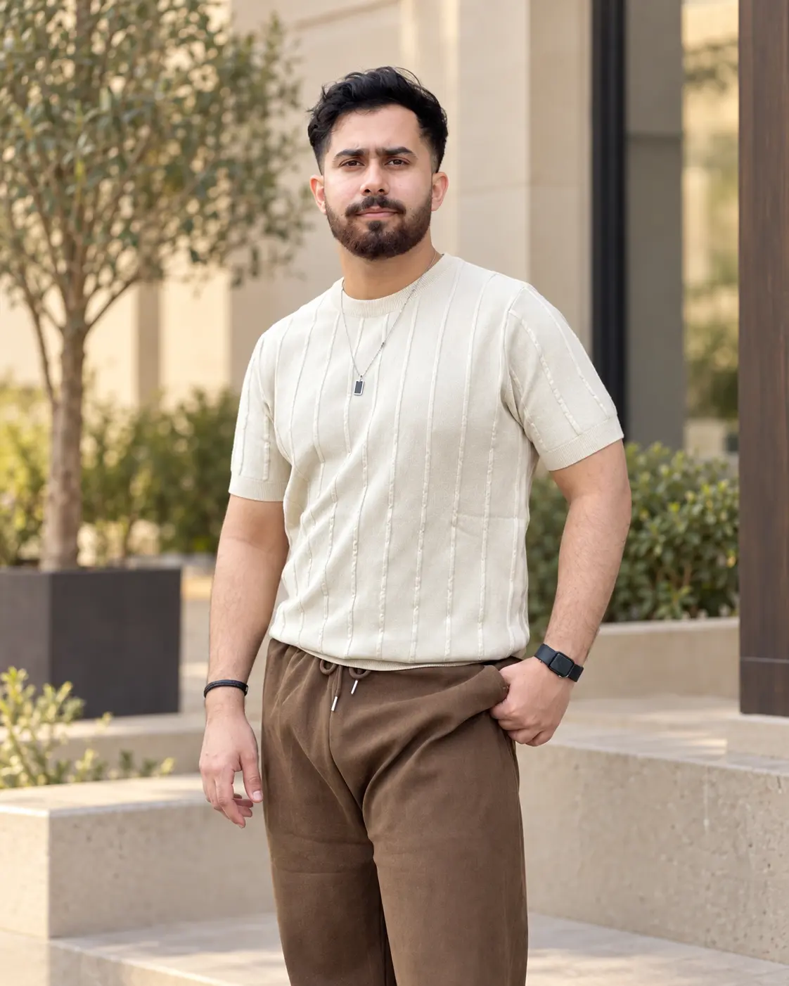 Portrait of Muhammad Ahmed, creator of Grub With Ahmed