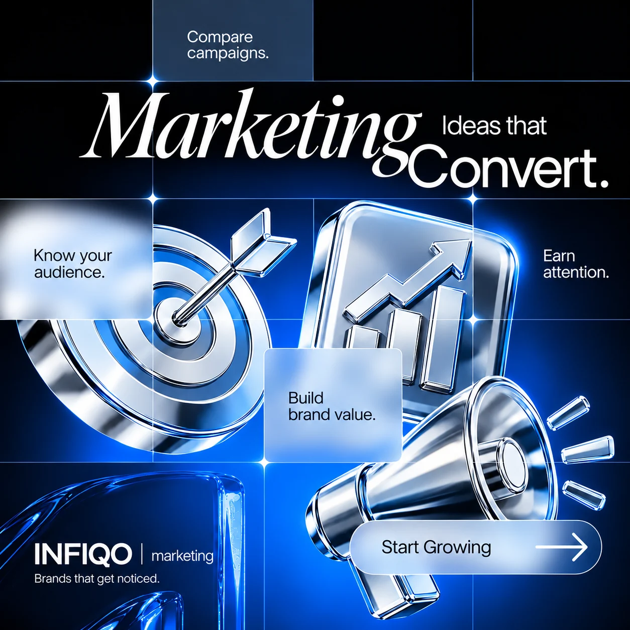 INFIQO Marketing division artwork